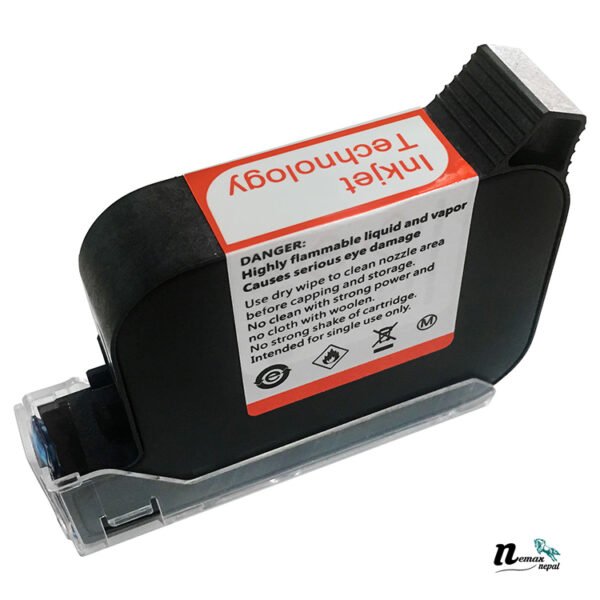 JS 12 - Black Fast Dry Ink Cartridge - Image 3